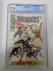 Avengers #58 CGC 7.5! OWW Pages!