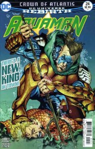 AQUAMAN (2016 DC) #24 CVR A BRAD WALKER