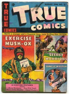 True Comics #51 1946- Frank Buck Jungle Master VG