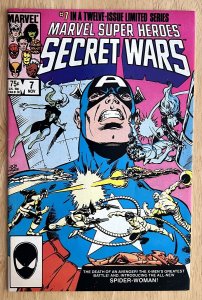 MARVEL SUPER HEROES SECRET WARS 7 JULIA CARPENTER (1984) B8