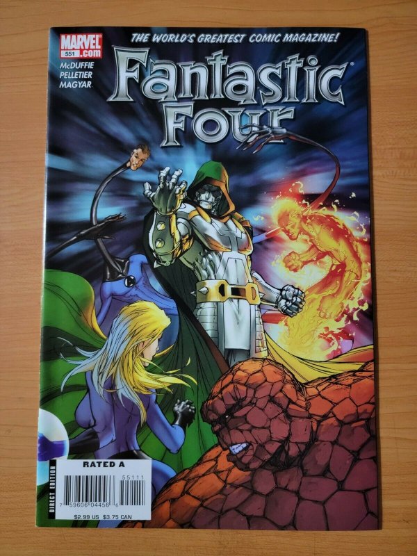 Fantastic Four #551 ~ NEAR MINT NM ~ 2008 Marvel Comics