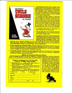 Comics and Stories, Walt Disney's Signed #528 (Apr-88) NM/MT High-Grade Donal...