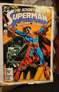 Adventures of Superman #425 Direct Edition (1987) b4