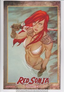 RED SONJA 2023 (2023 DYNAMITE) #1 VARIANT 1:10 CVR ZT FOC INCV FRISON MO G21326