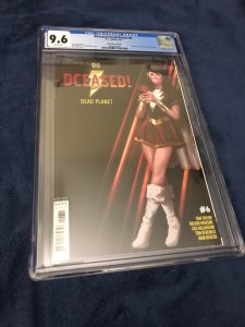 D.C. Comics DCeased Dead Planet #6 Shazam Movie Poster Homage CGC 9.6