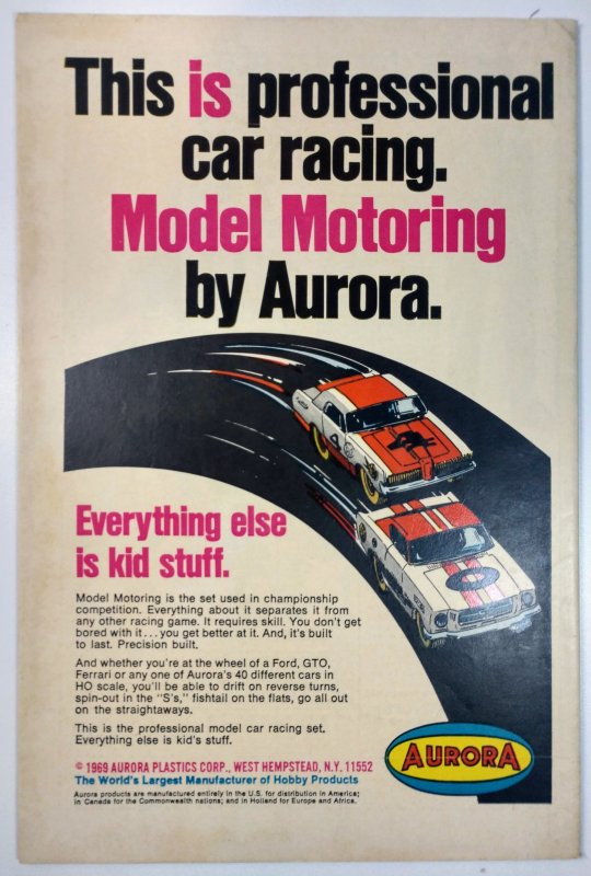 The Flash #193 (6.0, 1969) Smali water Stain Back Cover