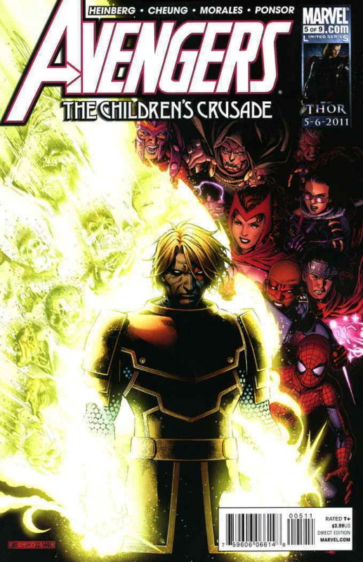 Avengers: The Children’s Crusade #5 VG; Marvel | low grade comic - save on shipp