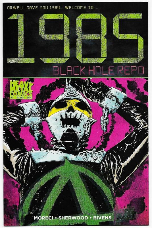 1985 Black Hole Repo #1 Cvr A (Heavy Metal, 2017) VF/NM