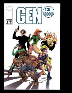 12 Comics Gen 13 # 1 5 4 5 2 3 14 Bootleg 1 10 /The Maxx 1 Gall Force +MORE JF19