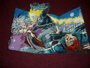 GHOST RIDER #25--1992-ELUSIVE POP UP BOOK-SPECIAL ISSUE NM