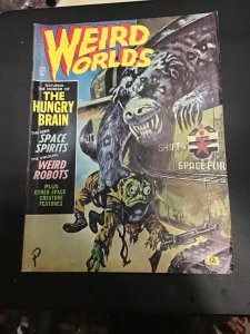 Weird Worlds vol 2#1 (1971) The hungry brain! horror magazine! Mid grade! VG/FN