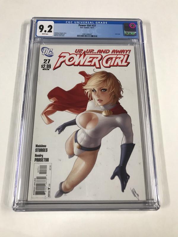 Power Girl 27 Cgc 9.2 White Pages