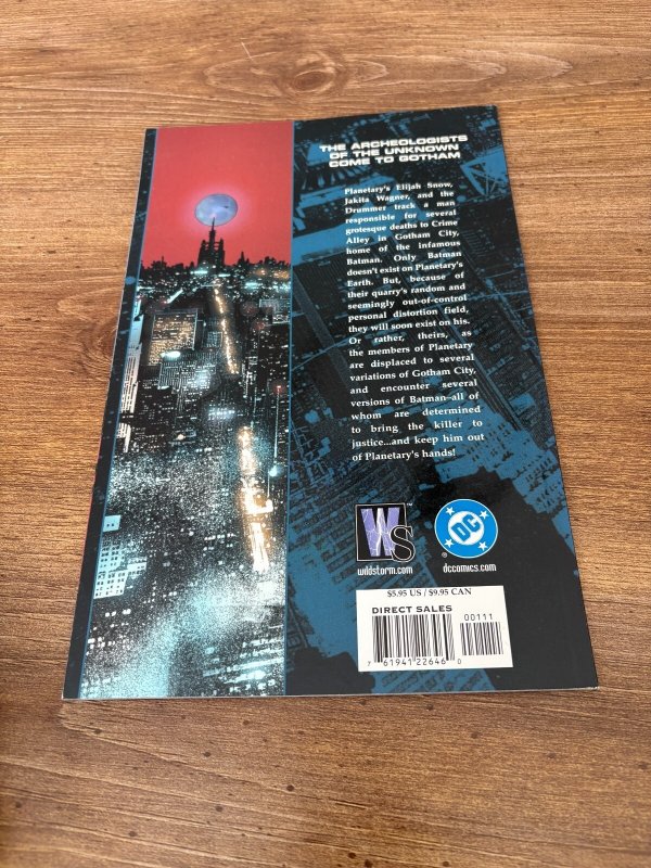 Planetary Batman Wildstorm DC TPB Comic Book Graphic Novel 4 J376