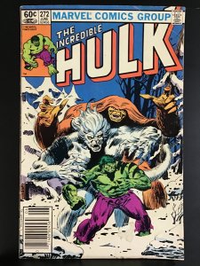 The Incredible Hulk #272 Newsstand Edition (1982)