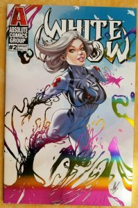 White Widow #2 Cover E Absolute Comics Group Kickstarter Foil Variant NM Garza