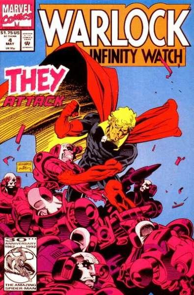 Warlock and the Infinity Watch #4, NM- (Stock photo)