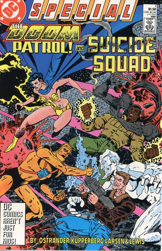 Doom Patrol Suicide Squad Special  9.0 (our highest grade)  1988