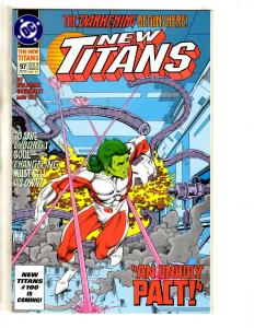 13 New Titans DC Comics # 90 91 92 93 94 95 96 97 98 100 101 + Annual 7 & 8 CR19