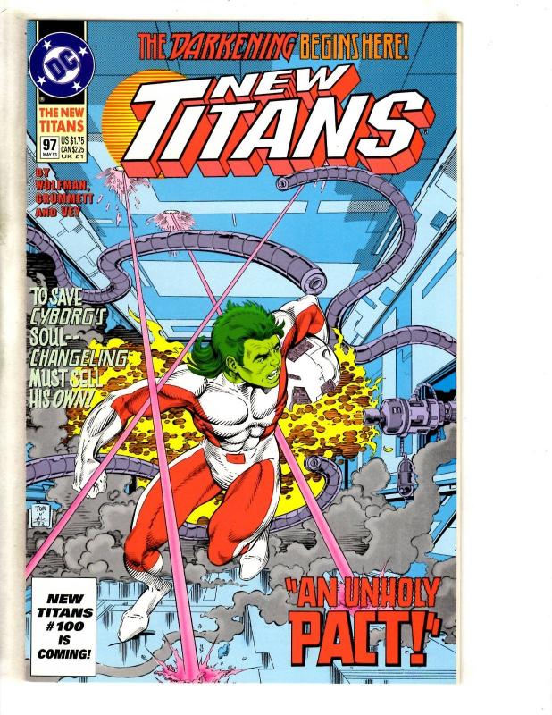 13 New Titans DC Comics # 90 91 92 93 94 95 96 97 98 100 101 + Annual 7 & 8 CR19