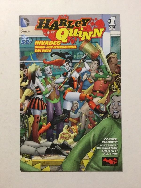 Harley Quinn Invades Comic-con International San Diego 1 NM Near Mint 