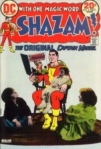 Shazam #6 DC Comics October Oct 1973 (GD+ Stock Photo)