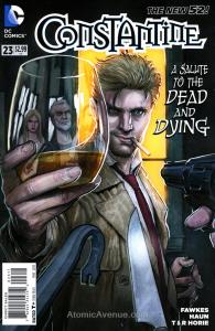 Constantine #23 FN ; DC | New 52 Last Issue