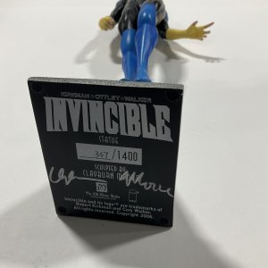 Invincible CS Moore Studio Signed Clayburn Moore 347/1400 Statue Rare HTF Image 