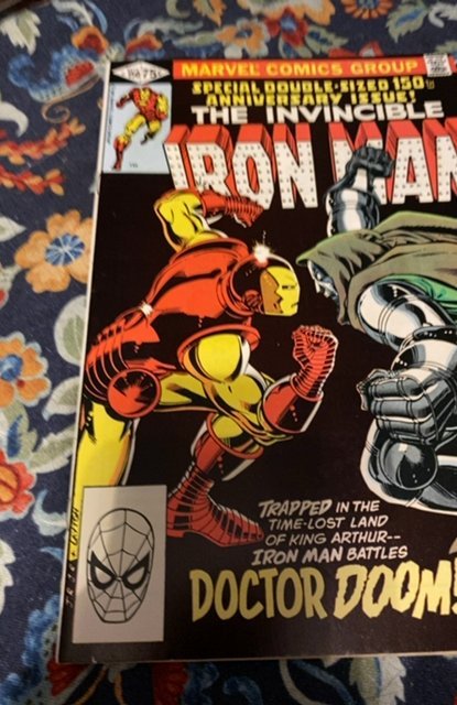 Iron Man #150 (1981)dr Doom/ Morgan le fry high grade