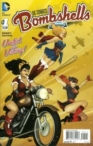 DC COMICS: BOMBSHELLS #01 (2015) ANT LUCIA | TRADE DRESS | MAIN COVER