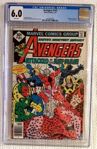  MARVEL AVENGERS #161 ANT MAN vs AVENGERS NEW WONDER MAN COSTUME CGC 6.0 