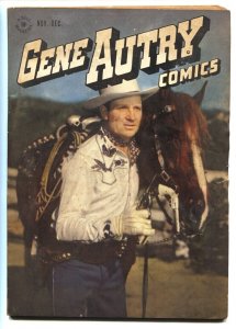 Gene Autry #4 1946-Dell-film star-rare-VG/FN