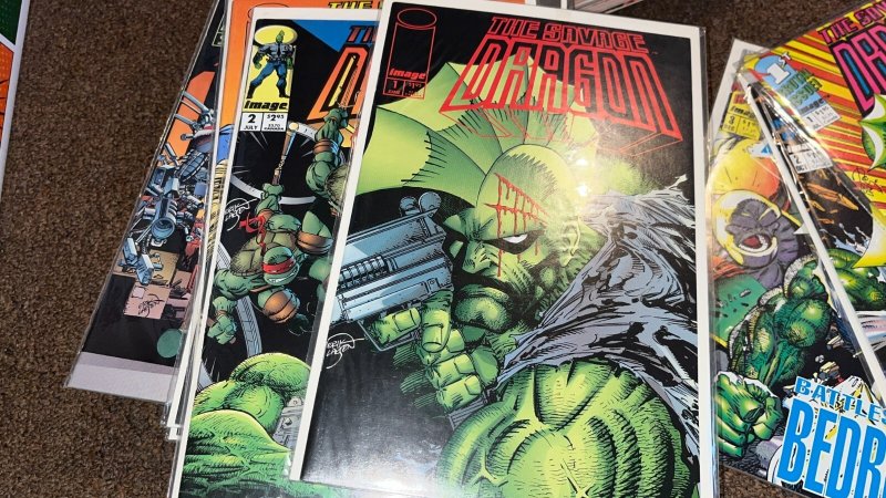 Savage Dragon (1993) Lot - Near Complete Run of Issue #s 1-119, Erik Larsen