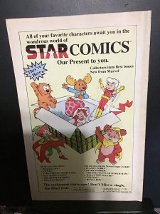 Captain America #305 (1985) Captain Britain key! High-grade!  VF/NM oh!