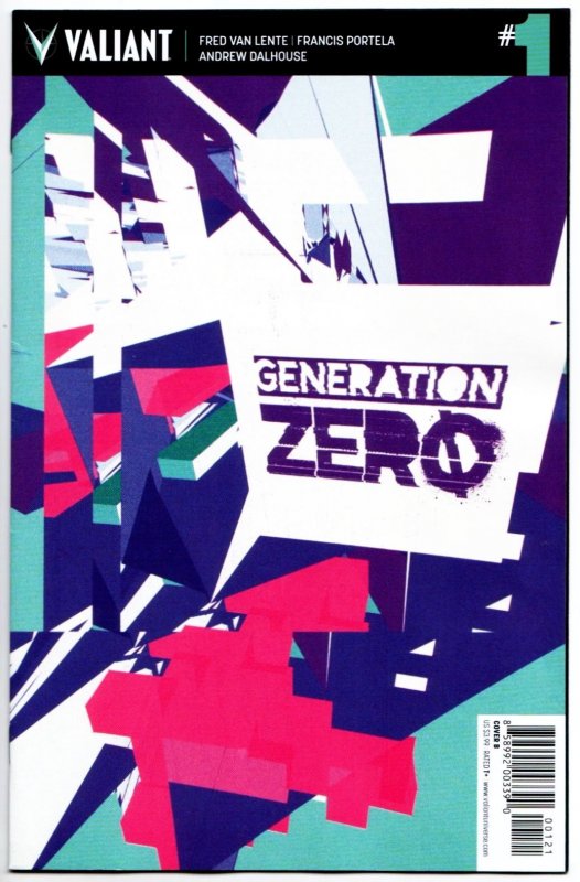 Generation Zero #1 Cvr B (Valiant, 2016) VF/NM
