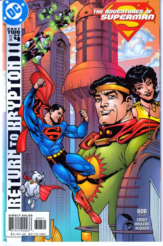 Superman – Return to Krypton Parts 1 – 4