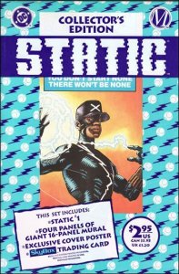 Static #1 (with card) VF/NM ; DC | Milestone