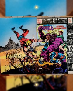 Shield: Steel Sterling #3 Red Circle 1983 vs. SOULLESS SAMURAI! A.Nino, A.Weiss