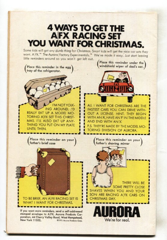 SWAMP THING #2 1972- 1st Arcane- Patchwork Man VG/FN