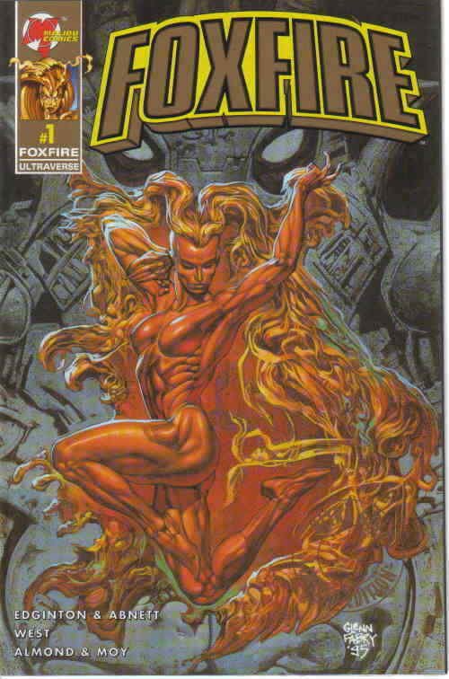 Foxfire (Malibu) #1 GOLD VF/NM; Malibu | save on shipping - details inside