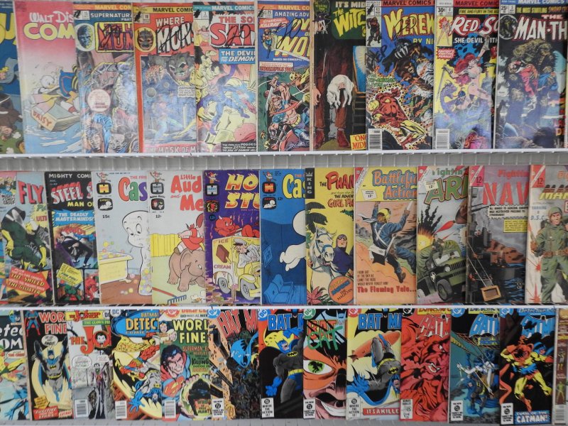 Huge Lot of 160+ Golden-Bronze Comics W/ Conan, Batman, Walt Disney's Co...