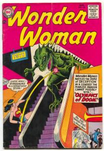 WONDER WOMAN #148 AMAZON WOMEN FIGHT & POSE  DC  1964 VG+