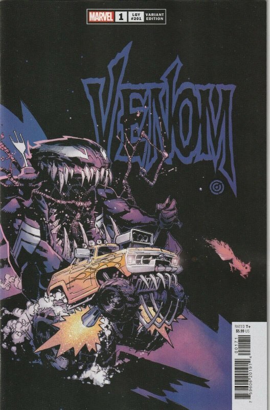 Venom  1 Bachalo Variant Cover NM Marvel 2021 C2
