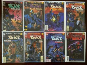 Batman Shadow of the Bat lot from 0-49 missing 4 8.0 VF 1992-96