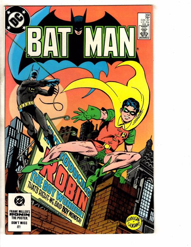 Batman # 368 NM DC Comic Book 1st Jason Todd As Robin Gotham Catwoman Joker J265