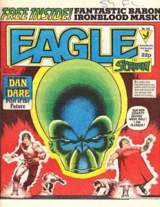 Eagle (2nd Series) #134 FN ; IPC | with Mask bonus - Dan Dare And Scream