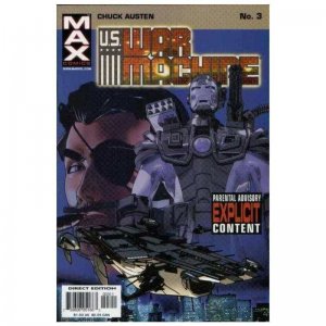 U.S. US War Machine #3 Max Marvel Comics December Dec 2001 (VFNM)