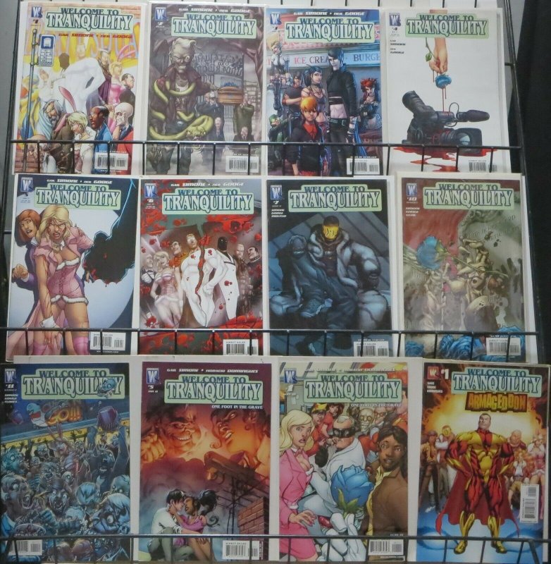 WELCOME TO TRANQUILITY COLLECTION! 12 BOOKS! Gail Simone, Neil Googe VF-NM