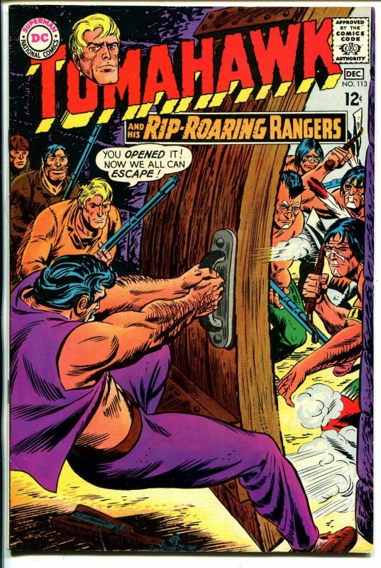 Tomahawk #113 1967-DC-Rangers appear-glossy cover-VF