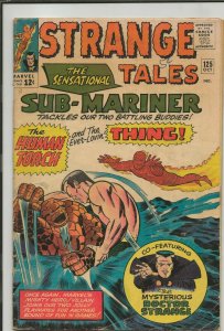 Strange Tales #125 ORIGINAL Vintage 1964 Marvel Comics Sub-Mariner Human Torch