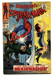 Amazing Spider-Man #59 1968 -1st MARY JANE COVER - Brainwasher